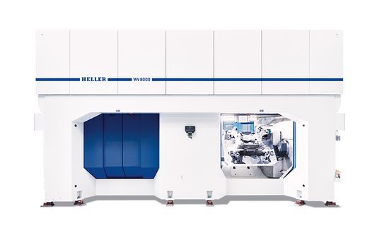 Die WV 8000 D (Double) ist eine Zweikammermaschine mit vertikalen Bearbeitungsspindeln. Die WV 8000 D (Double) ist eine Zweikammermaschine mit vertikalen Bearbeitungsspindeln.